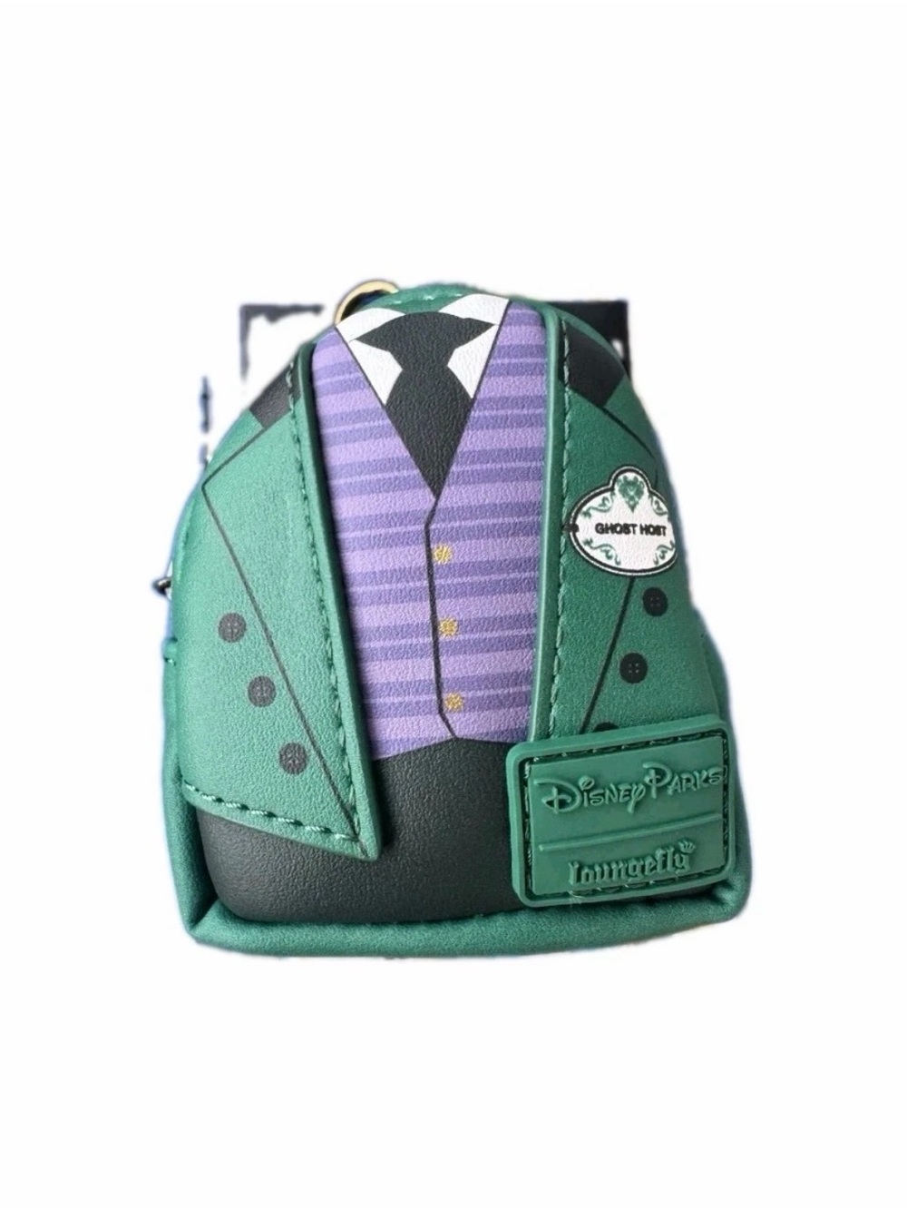 Loungefly Haunted Mansion Jacket Coin Purse - Teal & Purple